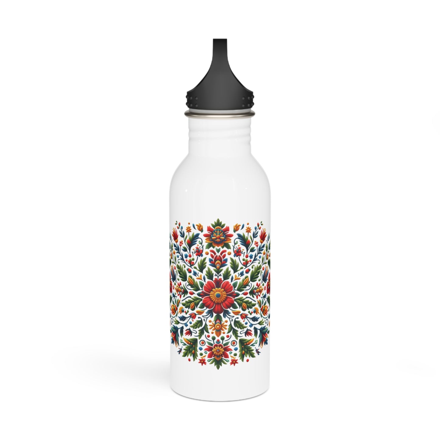 Floral Water Bottle