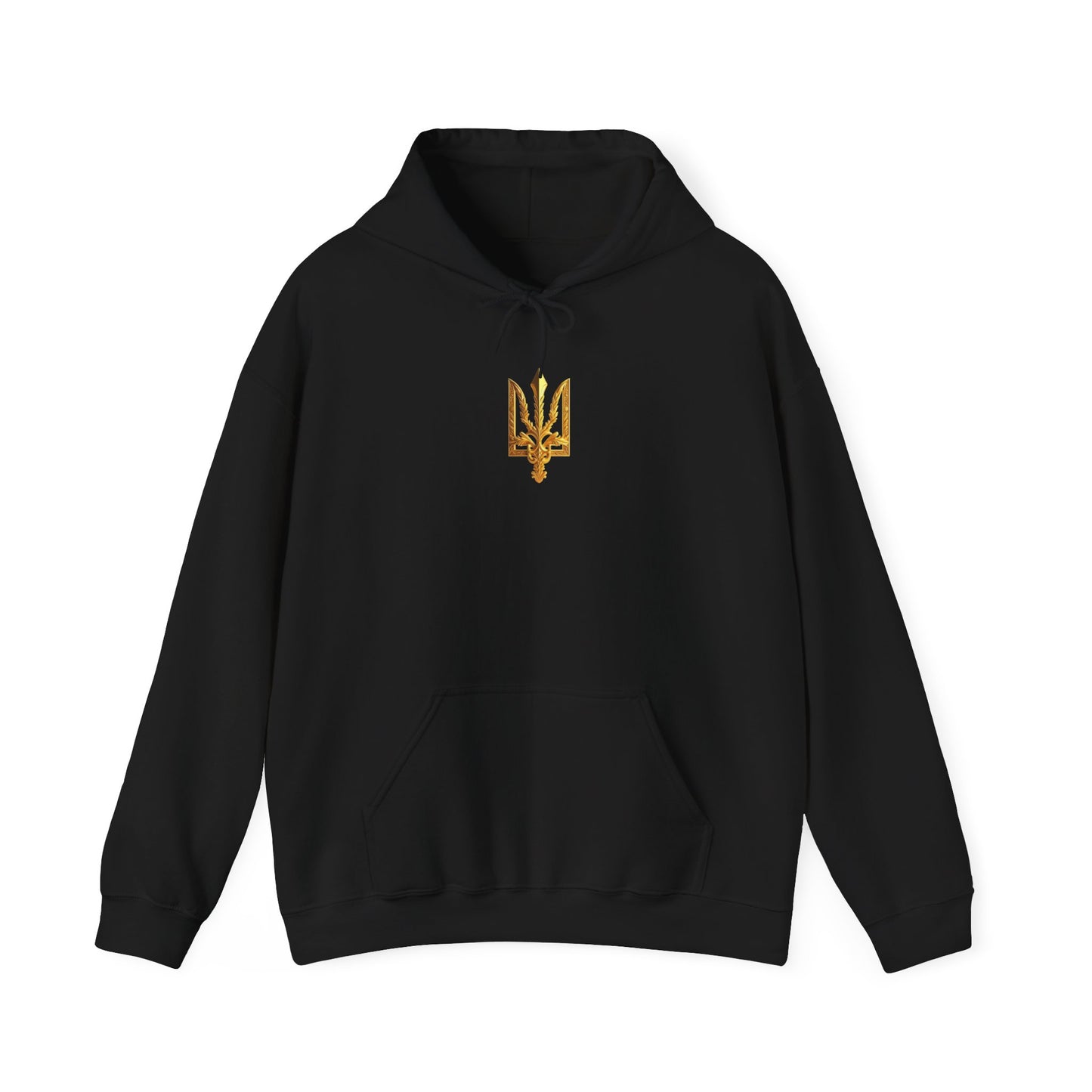 Ukrainian Trident Emblem Hoodie