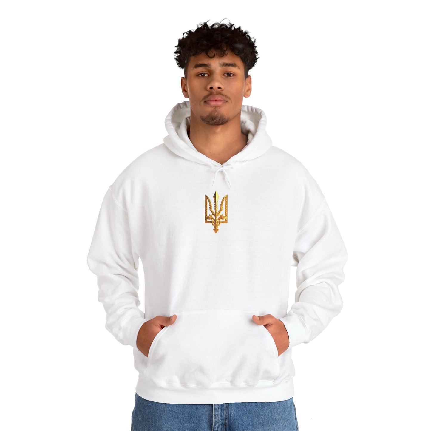 Ukrainian Trident Emblem Hoodie