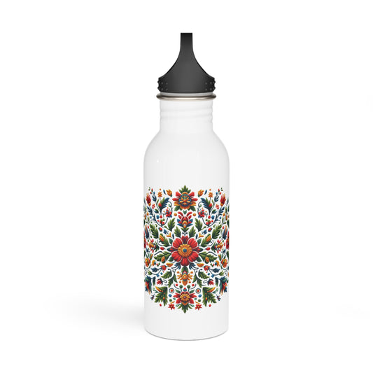 Floral Water Bottle