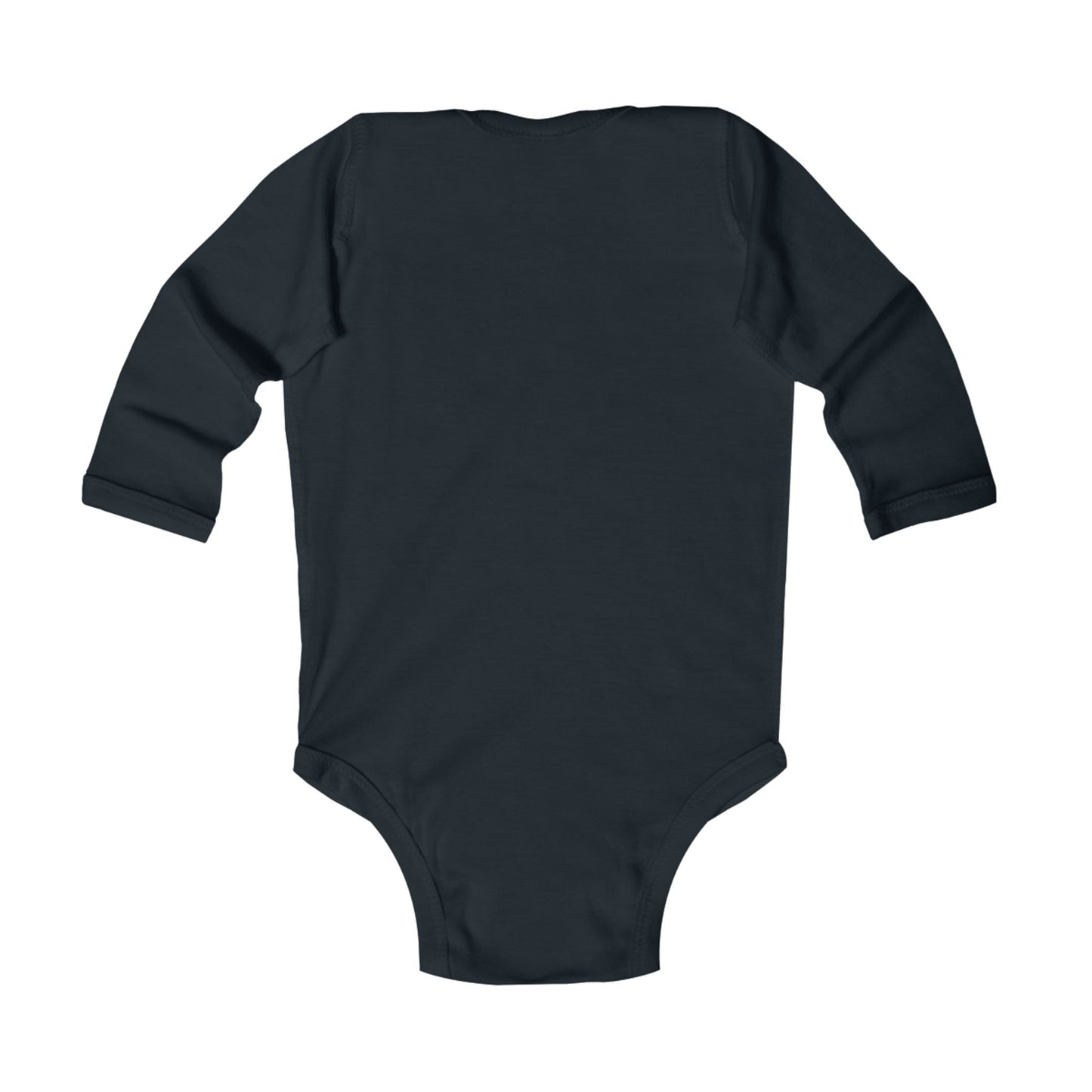 Ukrainian Trident Infant Long Sleeve Bodysuit - Cute Baby Gift for Celebrations