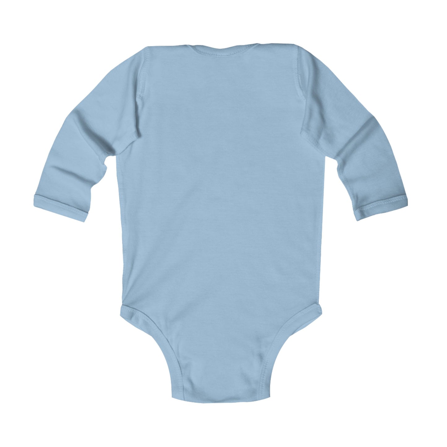 Ukrainian Trident Infant Long Sleeve Bodysuit - Cute Baby Gift for Celebrations