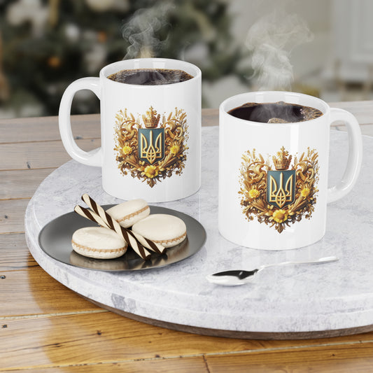 Ukrainian Trident Ceramic Mug