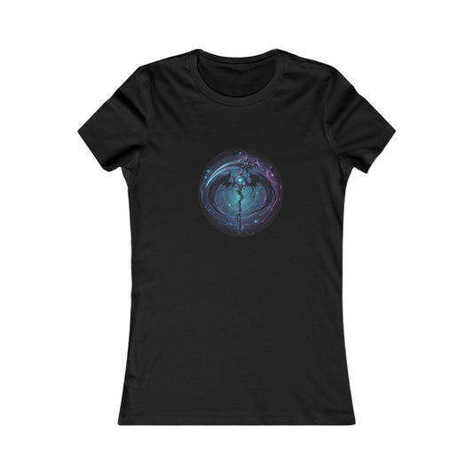 Cosmic Heart Women's Tee - Perfect for Gifts, Casual Wear, Astronomy Lovers, Birthday, Celebration