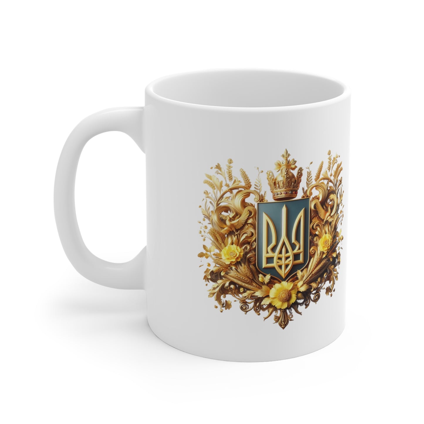 Ukrainian Trident Ceramic Mug