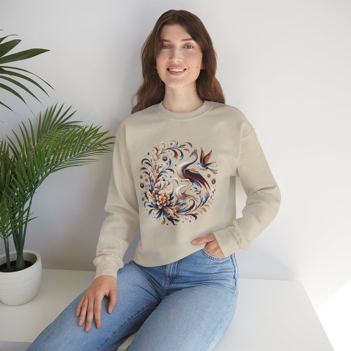 Ethnic Slavic Crewneck Sweatshirt