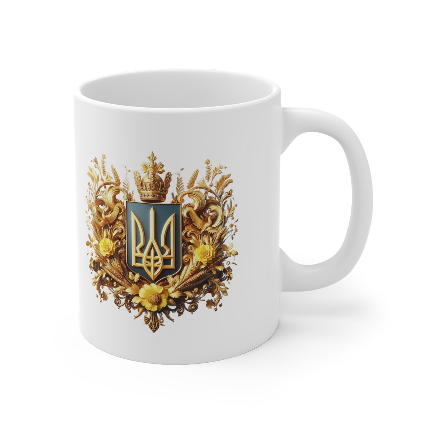 Ukrainian Trident Ceramic Mug